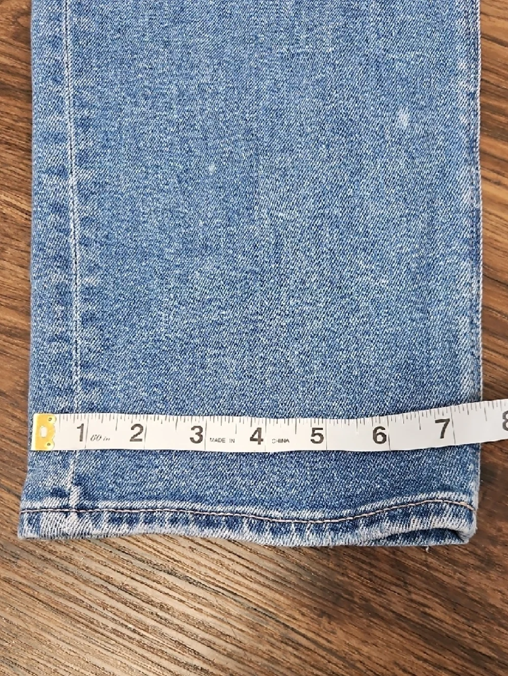 American Eagle High-Rise Mom Straight Distressed Jeans Women’s 14 - Picture 6 of 13